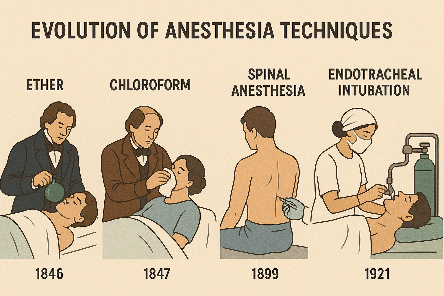 The Evolution of Anesthesia Techniques